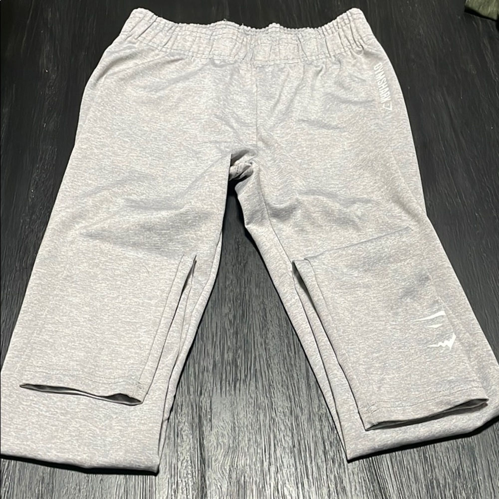 Grey gymshark joggers